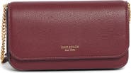 Kate Spade New York ava leather wallet on a chain