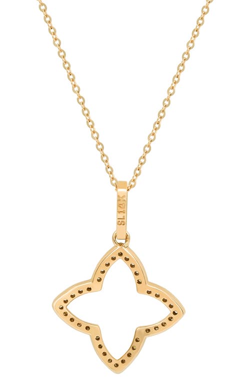Suzy Levian Diamonds Diamond Pendant Necklace In Yellow