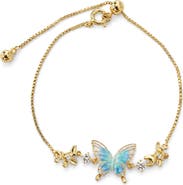 LA MENO Butterfly Adjustable Bracelet
