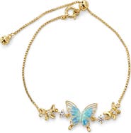 LA MENO Butterfly Adjustable Bracelet