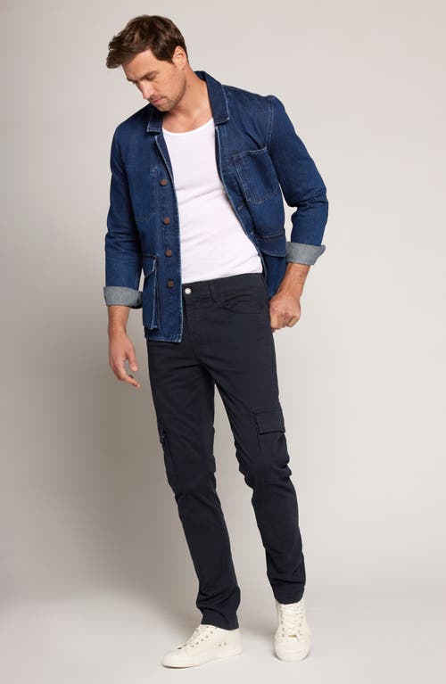 Current Elliott The Ford Slim Fit Twill Cargo Pants In Navy