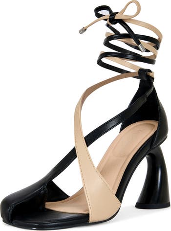 Bosendo Ankle Wrap Sandal