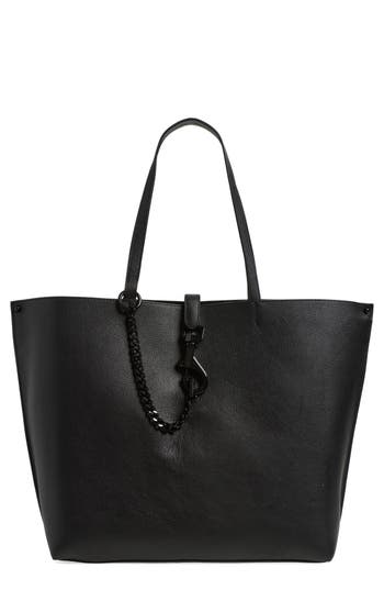 Rebecca Minkoff Large Megan Leather Tote In Black