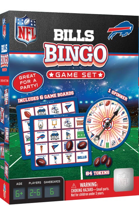 Buffalo Bills NFL Bingo Game