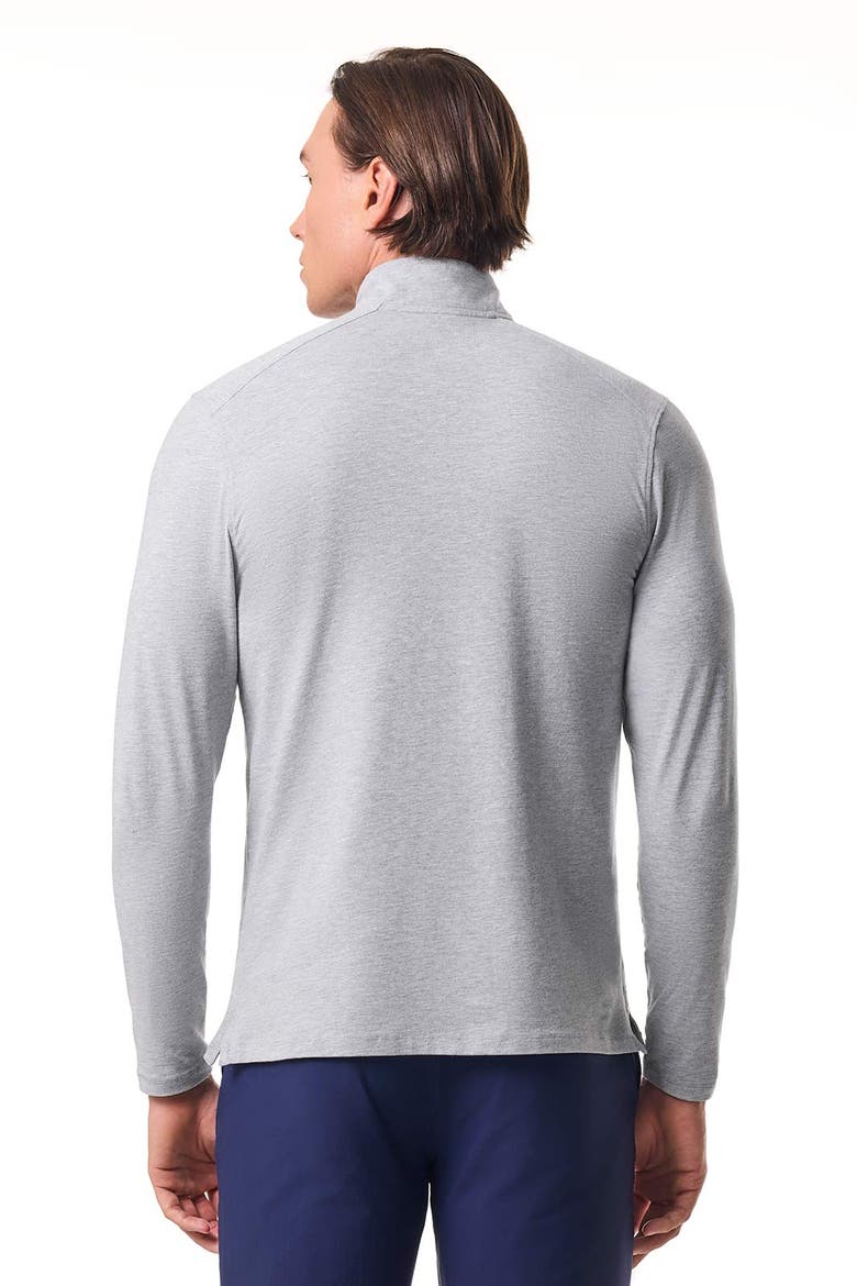 Men's Sonora Quarter-Zip, UPF 50+ Sun Protection, Alternate, color, Grey Heather