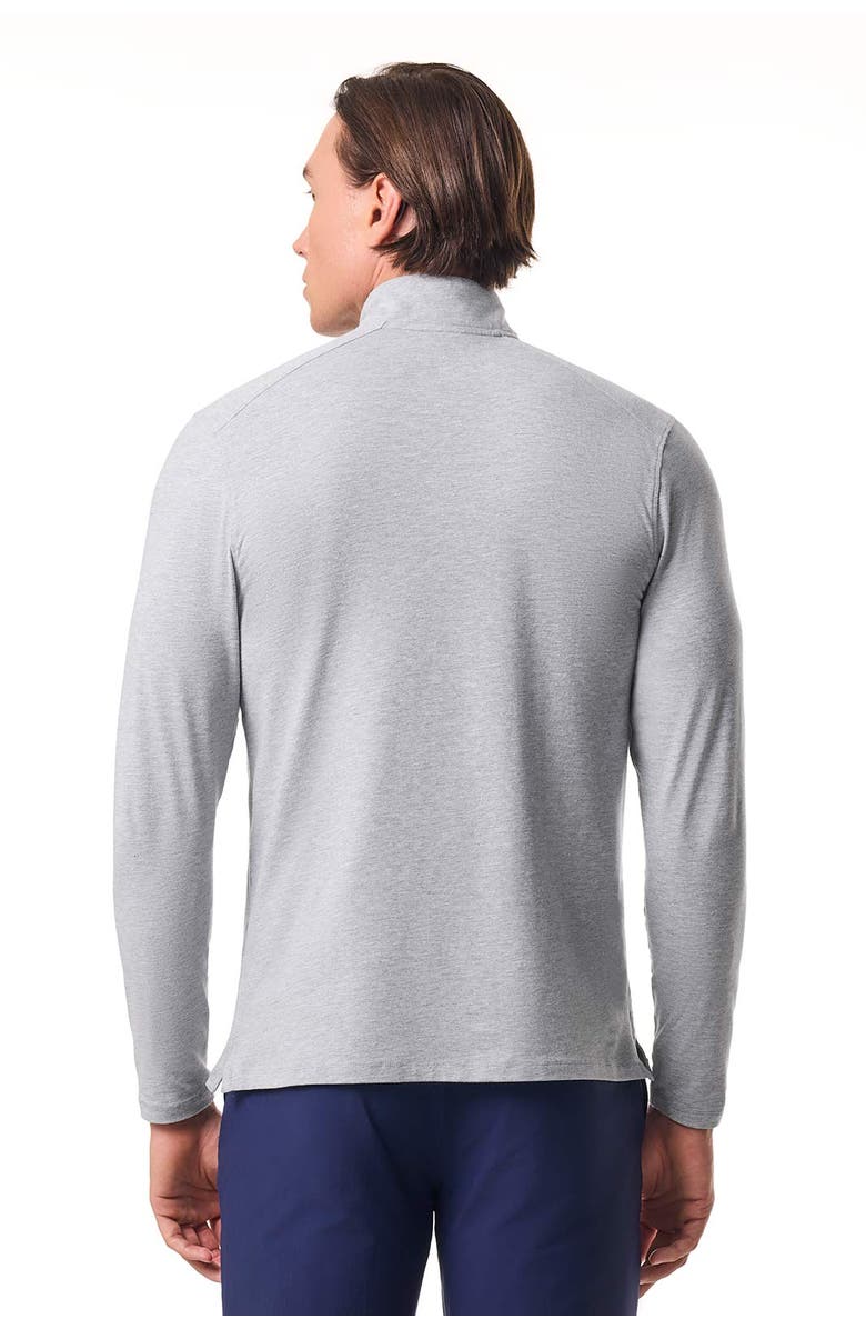 Coolibar Men's Quarter-Zip - UPF 50+ Sun Protection - Sonora, Alternate, color, Grey Heather