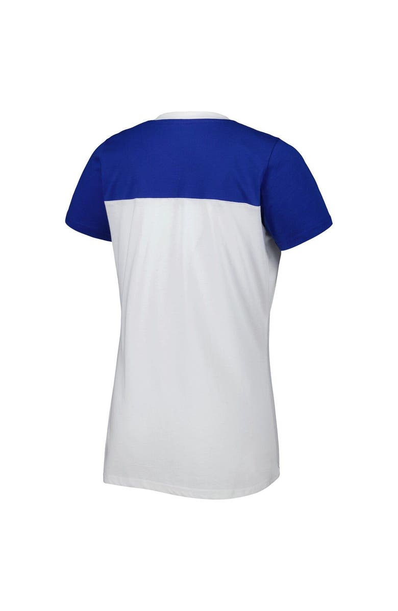 G-III 4HER BY CARL BANKS Women's G-III 4Her by Carl Banks White/Light Blue Daniel Suarez Box Score T-Shirt, Alternate, color, White