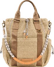 Desigual Medium Voyager Raffia Backpack | Nordstrom