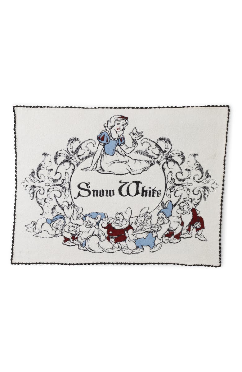 Barefoot Dreams<sup>®</sup> X Disney CozyChic<sup>®</sup> Snow White Throw Blanket, Alternate, color, Cream Multi