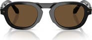 AX Armani Exchange 49mm Pillow Sunglasses