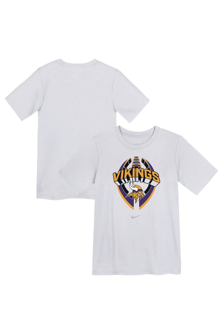Preschool Nike White Minnesota Vikings Icon Legend Performance T-Shirt, Main, color, White