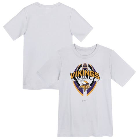 Preschool Nike White Minnesota Vikings Icon Legend Performance T-Shirt