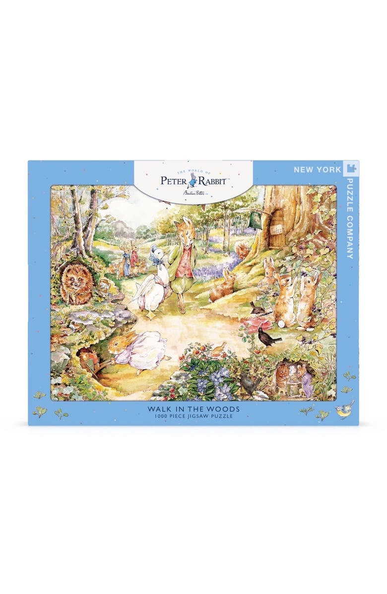 NEW YORK PUZZLE COMPANY Walk in the Woods 1000 Piece Puzzle, Main, color, NO COLOR