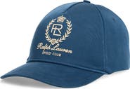 Ralph Lauren Purple Label Fade Cotton Stretch Twill Adjustable Baseball Cap