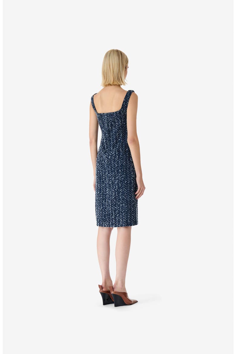 Vanina Denim Dress, Alternate, color, Denim Curl