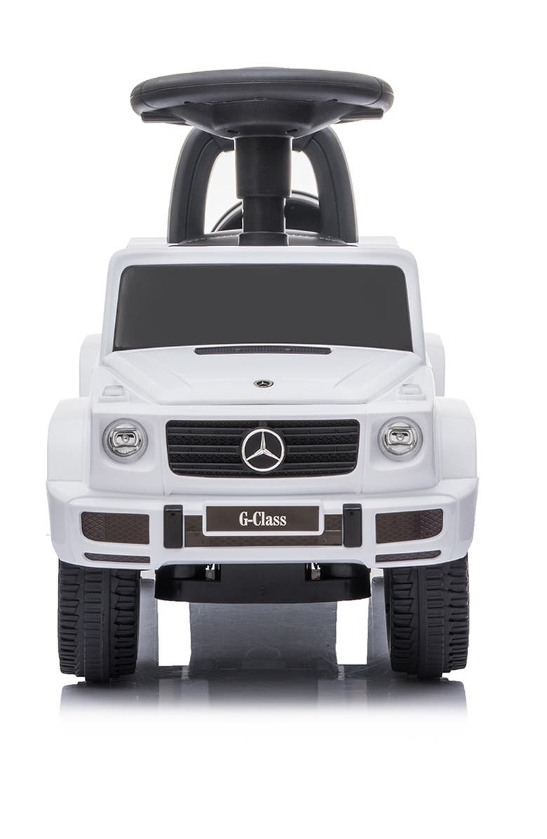 Best Ride on Cars Kids' Mercedes G-Wagon Push Car, Main, color, White