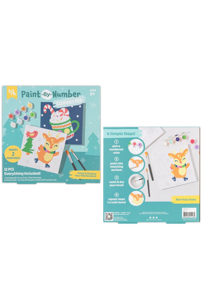 Reindeer Paintbynumber Kit Complete Art Set, Alternate, color, Multicolored