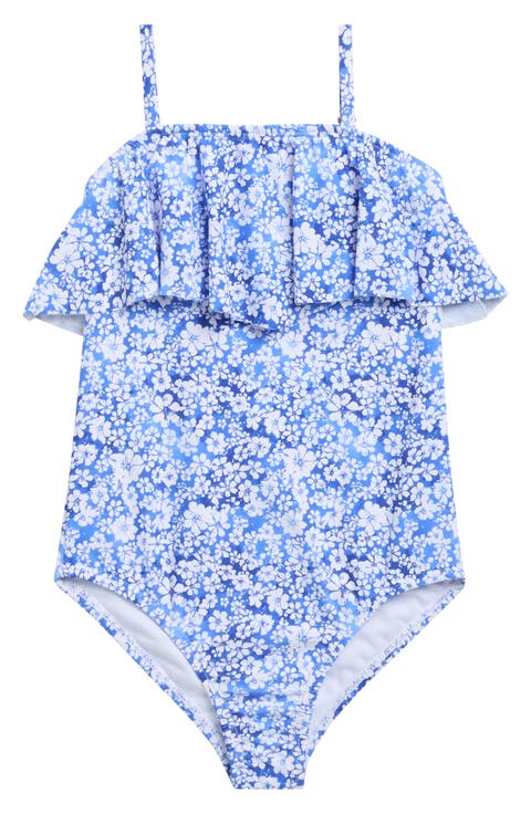 Kids' Print La Playa One-Piece Swimsuit (Big Kid)