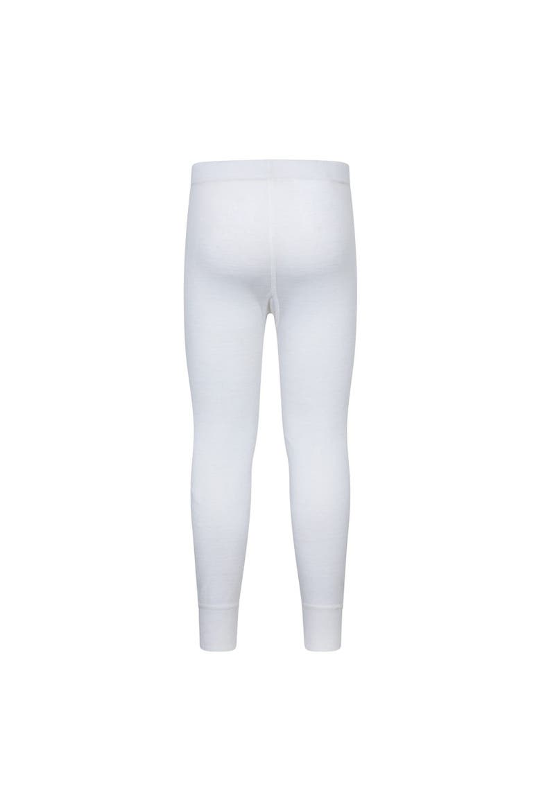 Childrens/kids Ii Merino Wool Base Layer Bottoms, Alternate, color, White