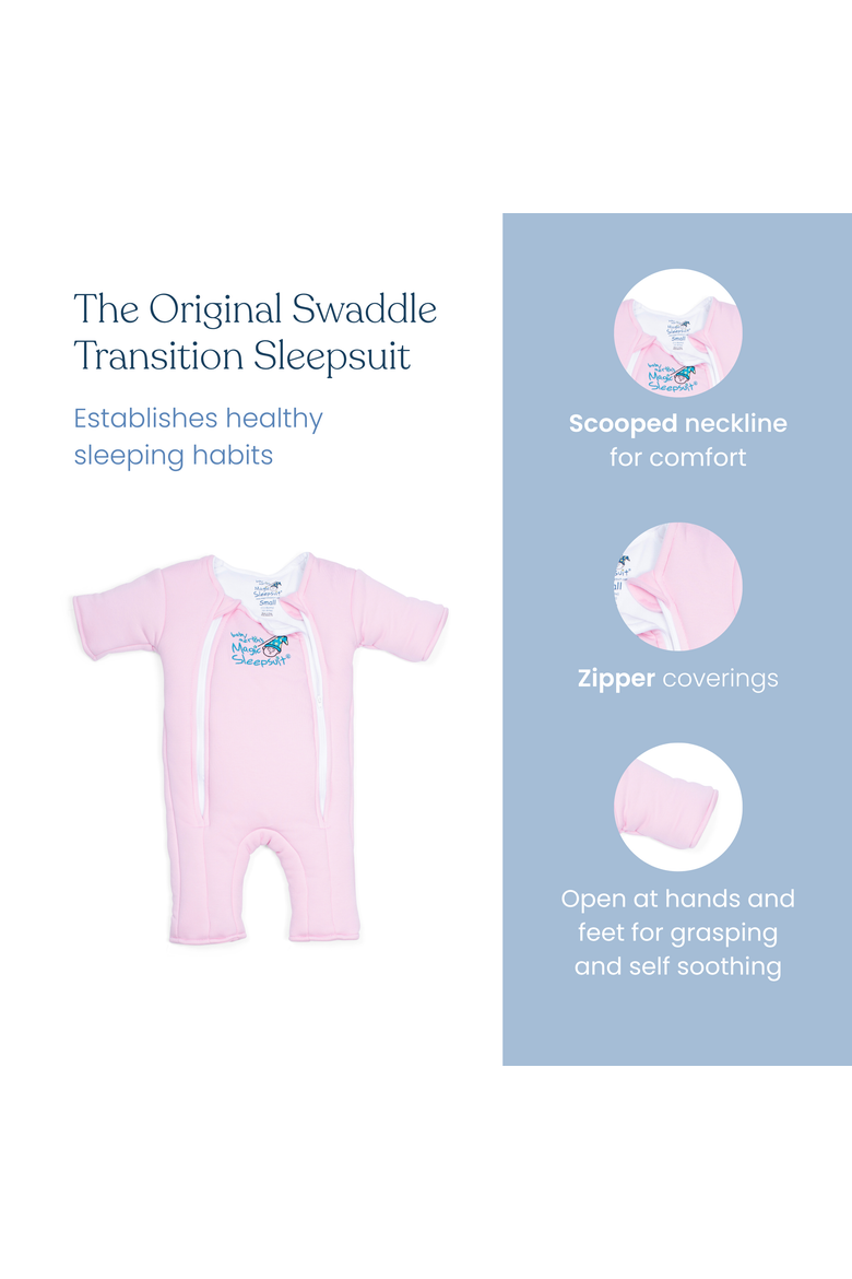 100% Cotton Magic Sleepsuit, Alternate, color, Blue