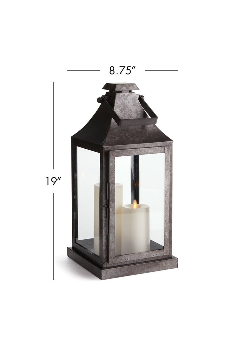 Barrington Outdoor Lantern 19", Alternate, color, Black