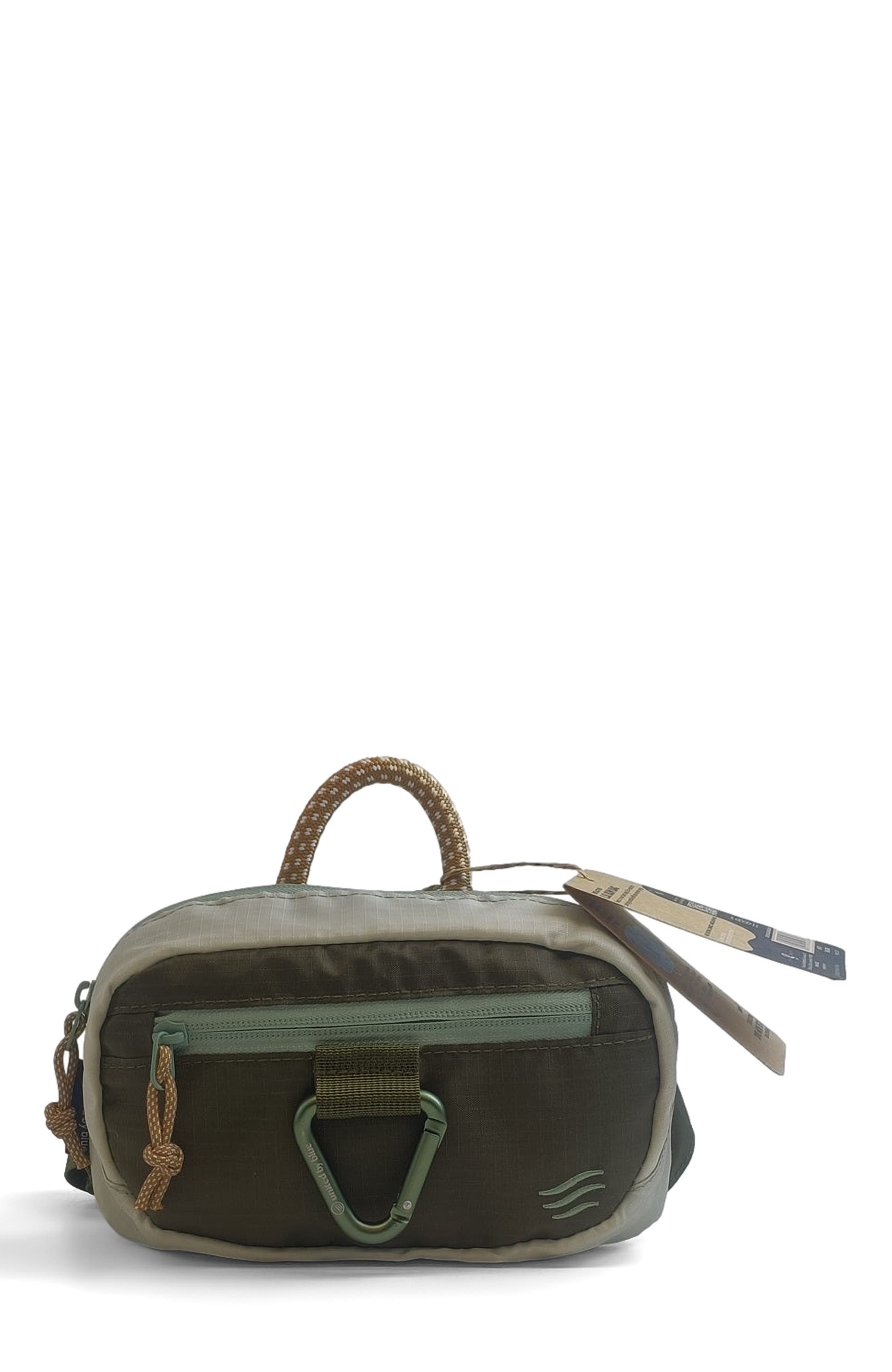 United By Blue (Re)volution 1L Belt/Sling Bag, Main, color, Olive