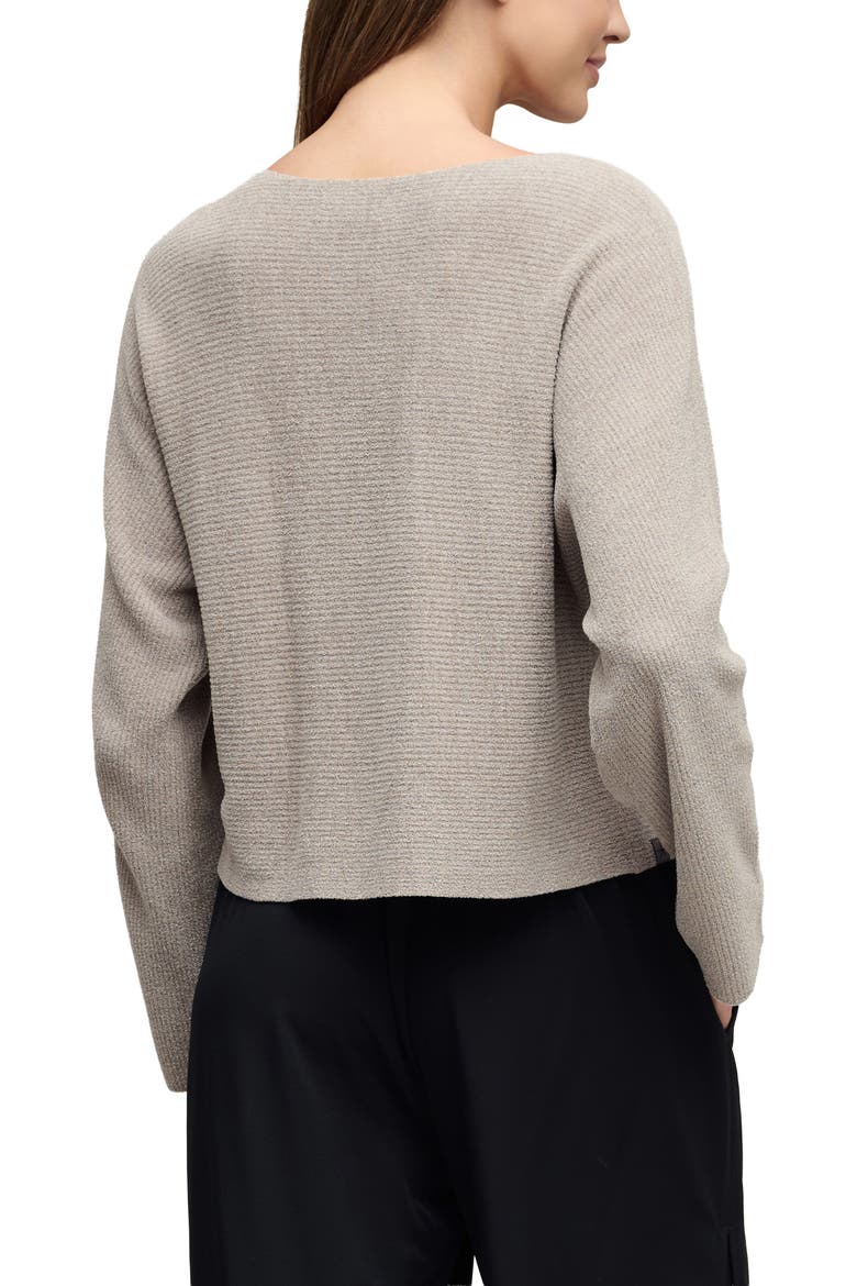 CozyChic Ultra Lite® Rib Dolman Shirt, Alternate, color, BEACH ROCK