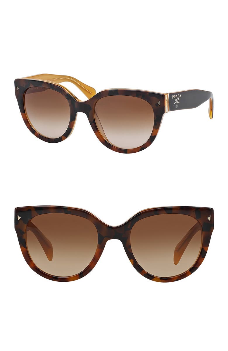 Prada 54mm Cat Eye Sunglasses, Main, color,