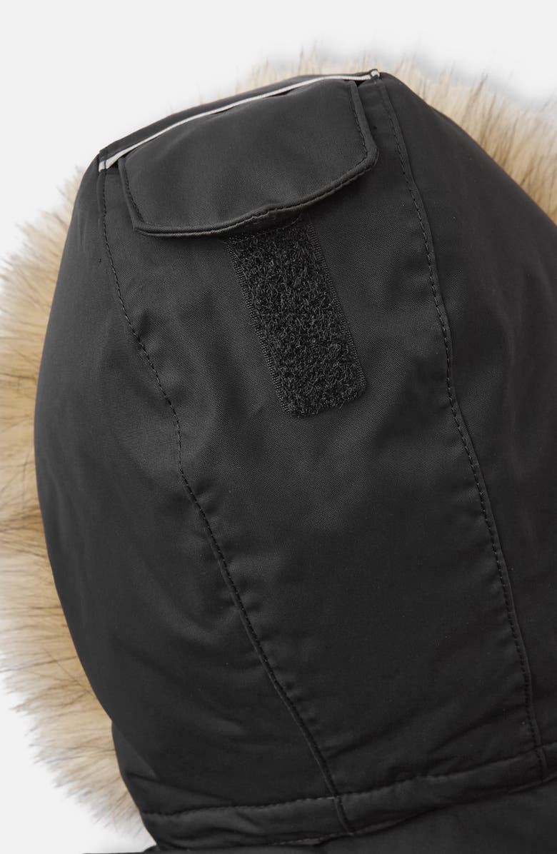 Reima The Reimatec Gotland Waterproof Insulated Snow Bib Overalls with Faux Fur Trim, Alternate, color,