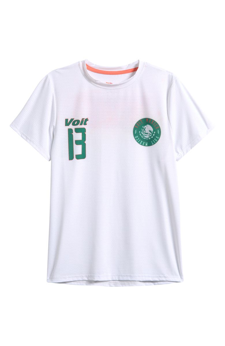Voit Kids' Mexico Jersey, Main, color, White