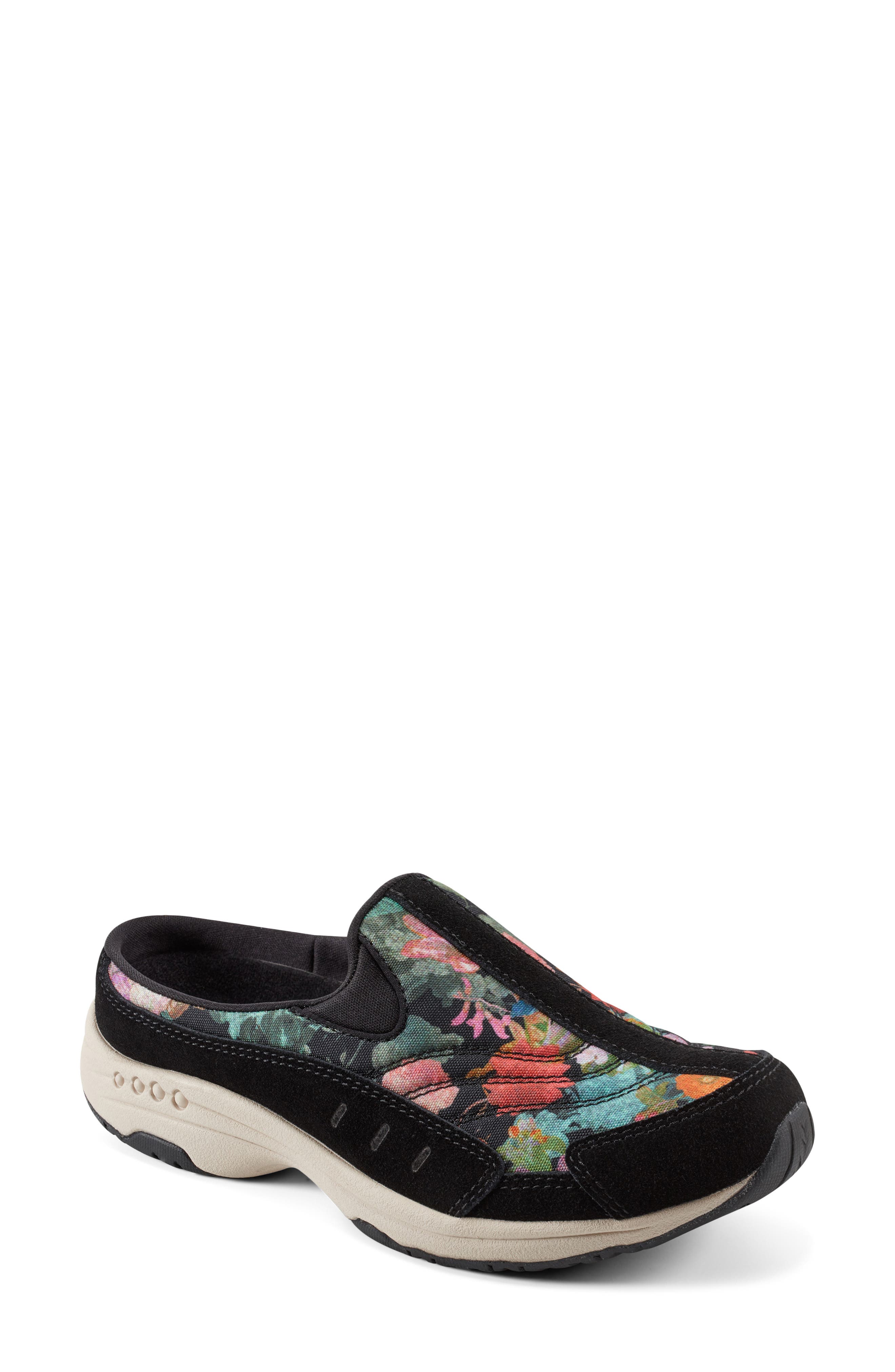 Easy Spirit Traveltime Slip-On Sneaker, Main, color, Black Multi