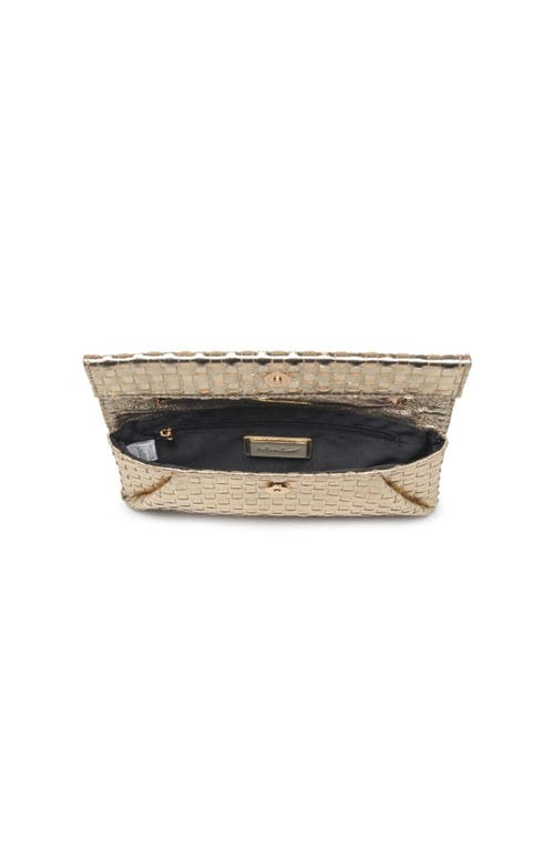 Moda Luxe Priscilla Clutch In Gold