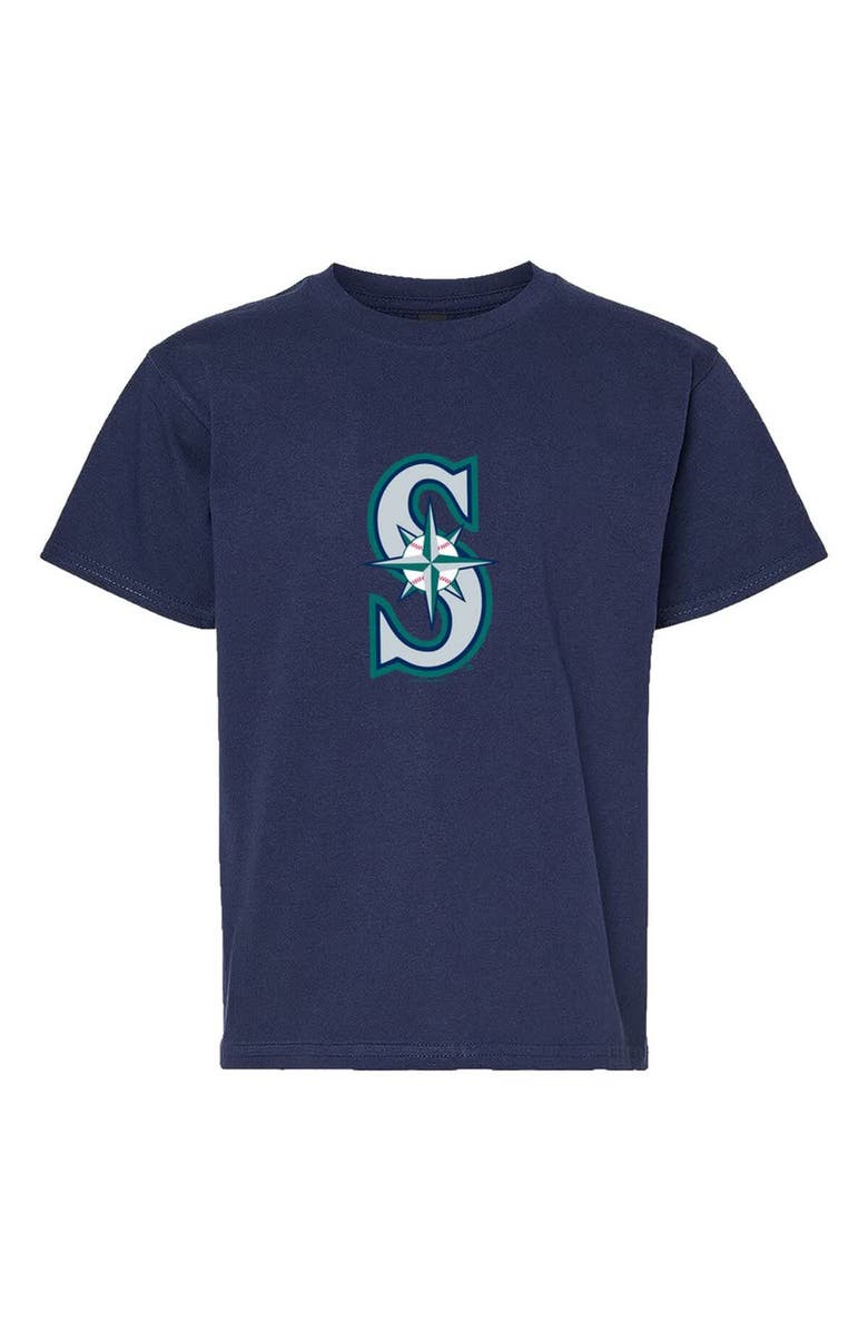 SOFT AS A GRAPE Youth Soft as a Grape  Aqua/Gray Seattle Mariners Two-Pack T-Shirt Set, Alternate, color, 