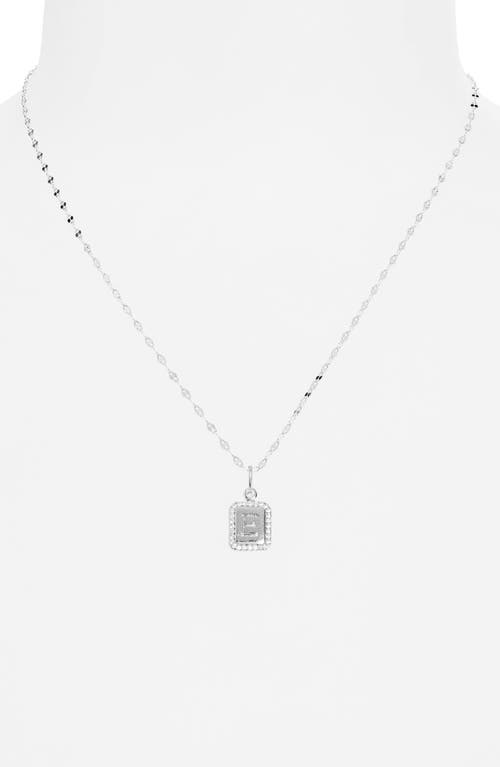 Leith Initial Pendant Necklace