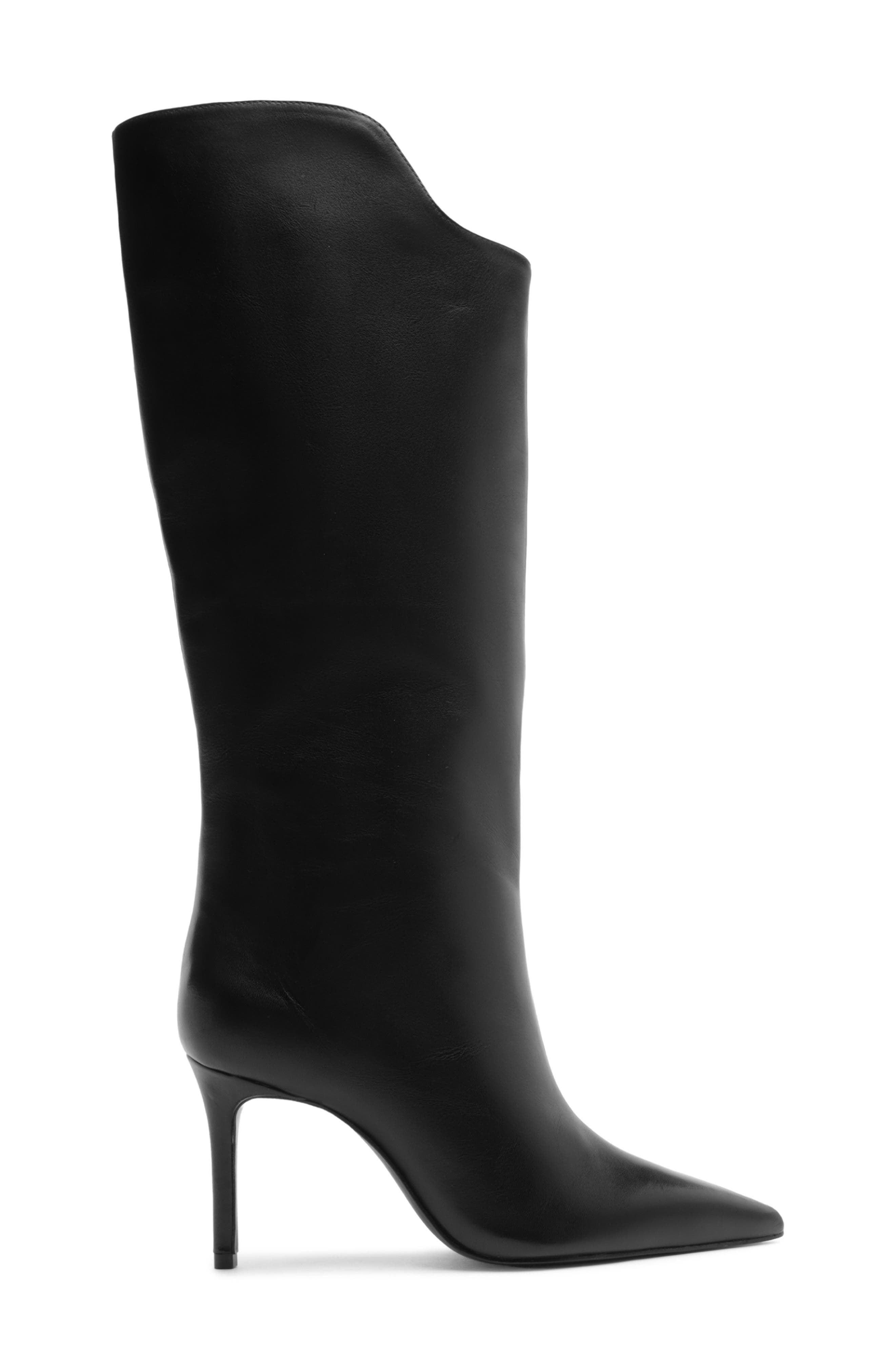 Ophelia Knee High Boot, Alternate, color, BLACK