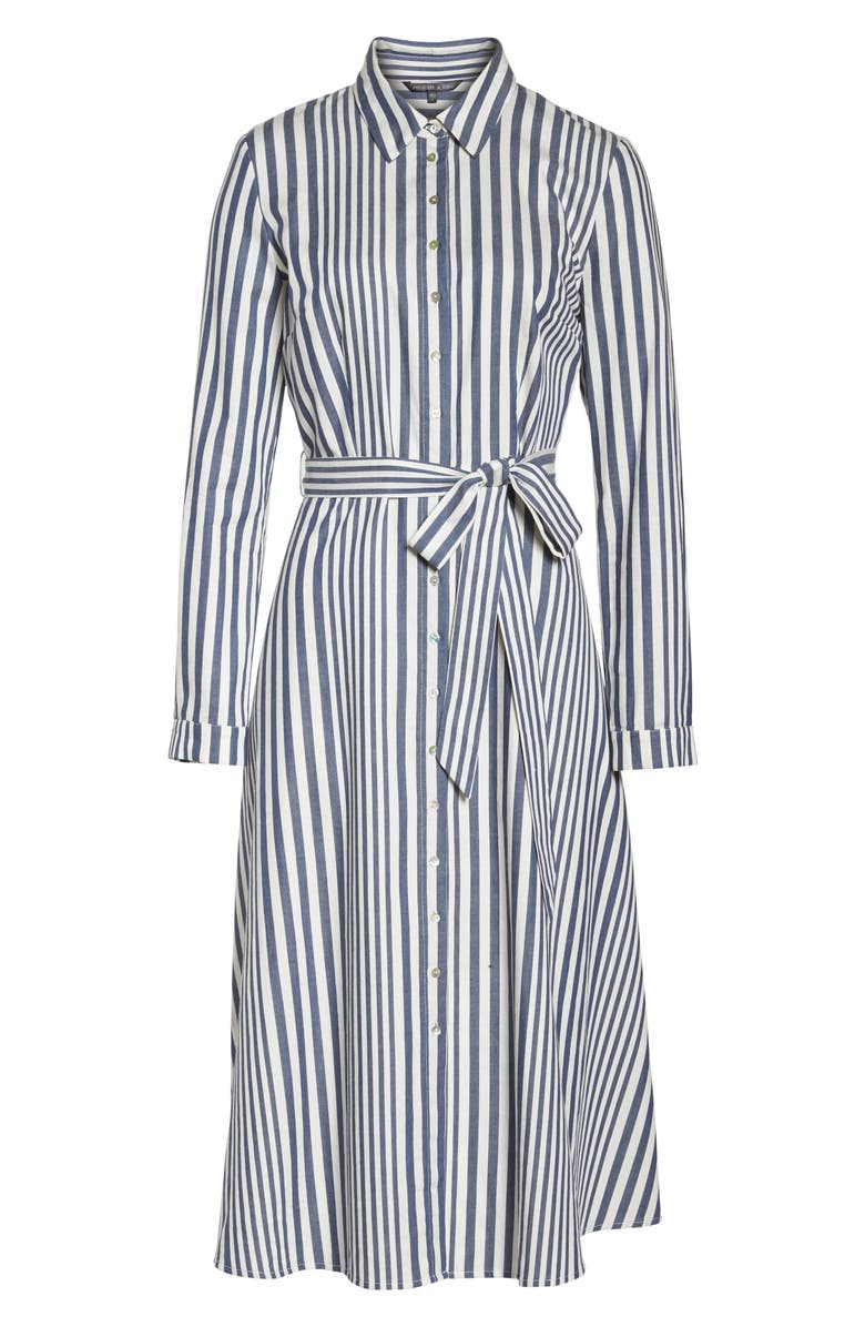 Felicity & Coco Rachel Stripe Shirtdress, Alternate, color, 