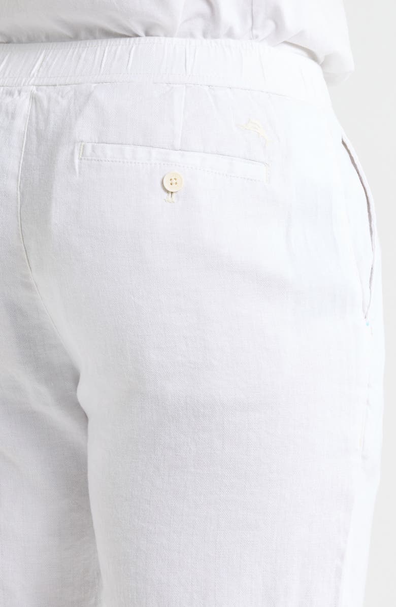 Tommy Bahama Beach Coast Linen Pants, Alternate, color, White