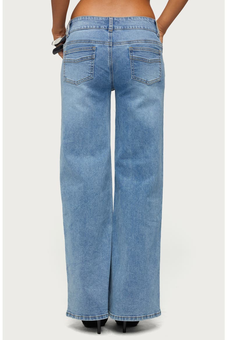 Dale Low Rise Straight Leg Jeans, Alternate, color, LIGHT-BLUE-WASHED