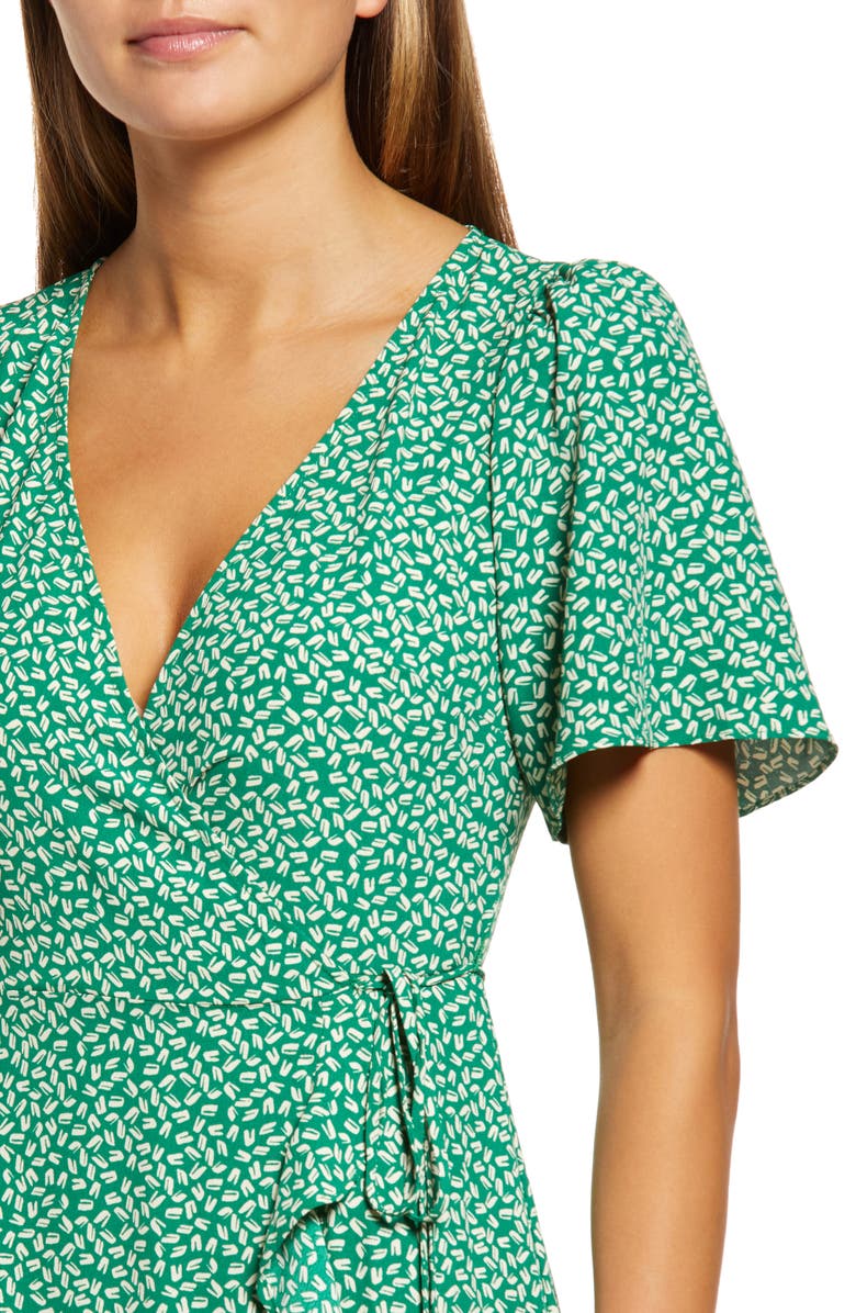 Socialite Printed Ruffle Dress, Alternate, color, 