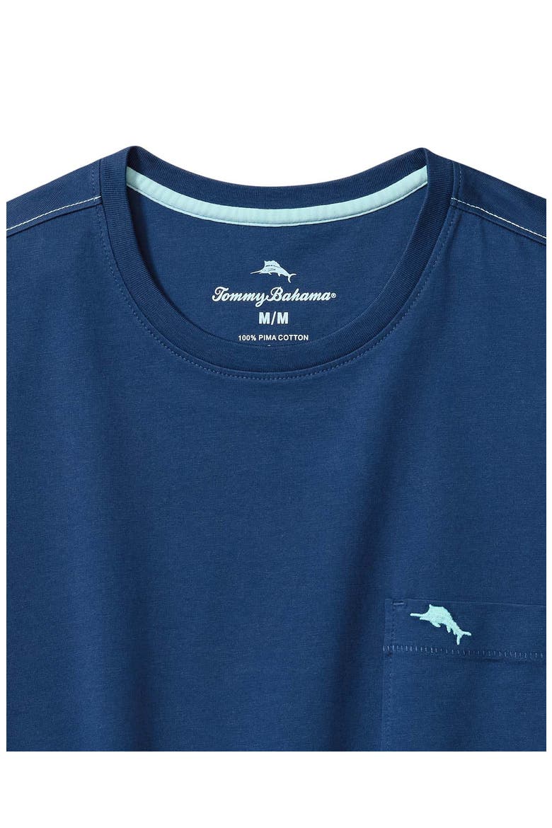 New Bali Sky Original Fit Pocket T-Shirt, Alternate, color, BERING BLUE