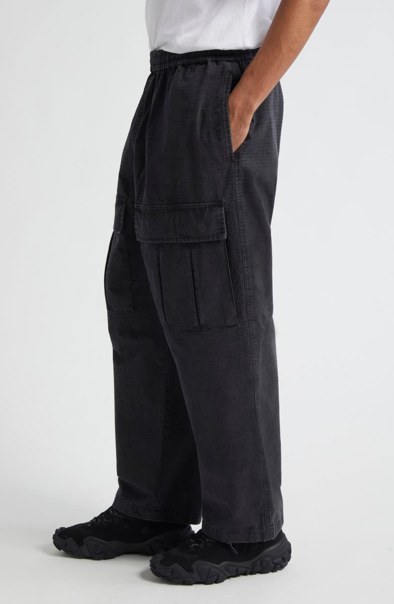 Acne Studios Organic Cotton Ripstop Cargo Pants, Alternate, color,