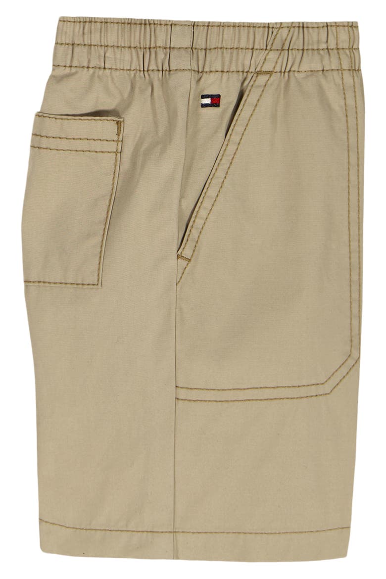 Logo Graphic T-Shirt & Cargo Shorts Set, Alternate, color, BEIGE