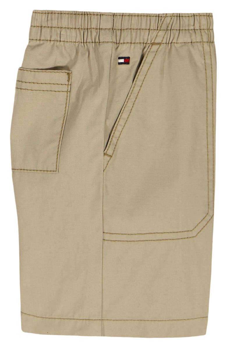 Tommy Hilfiger Logo Graphic T-Shirt & Cargo Shorts Set, Alternate, color, Beige