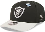 New Era Men's New Era  Black/Silver Las Vegas Raiders 2026 NFL Draft 9SEVENTY Adjustable Hat