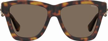 54mm Gradient Rectangular Sunglasses
