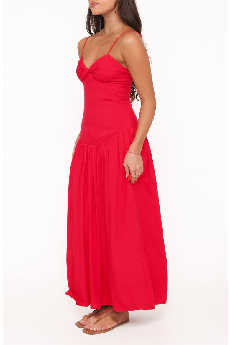 Shanice Maxi Dress, Alternate, color, RED