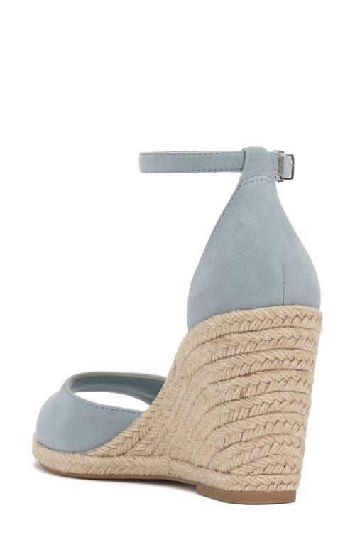 Vince Camuto Felyn Espadrille Wedge Sandal In Celeste Blue