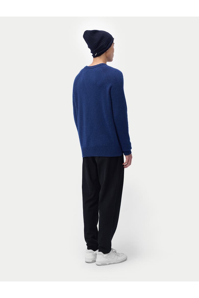 Cashmere Raglan Sweater, Alternate, color, eclipse