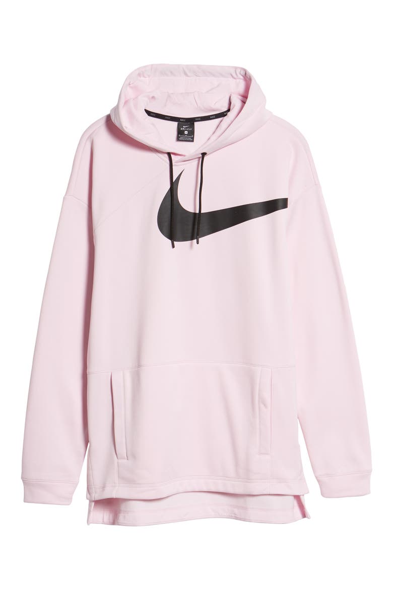 3.0 Therma-FIT Hoodie, Alternate, color, PINK FOAM / BLACK