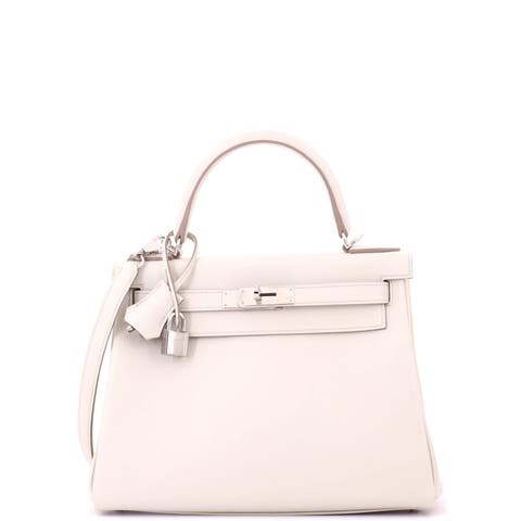 Kelly Handbag Light Evercolor with Palladium Hardware 28